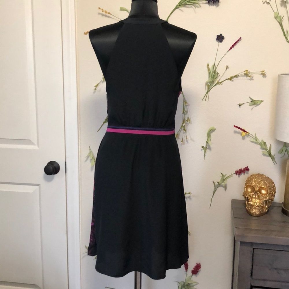 Roberto Cavalli Graphic Rose Dress - Picture 7 of 13